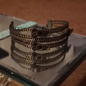 Zipper bracelet.